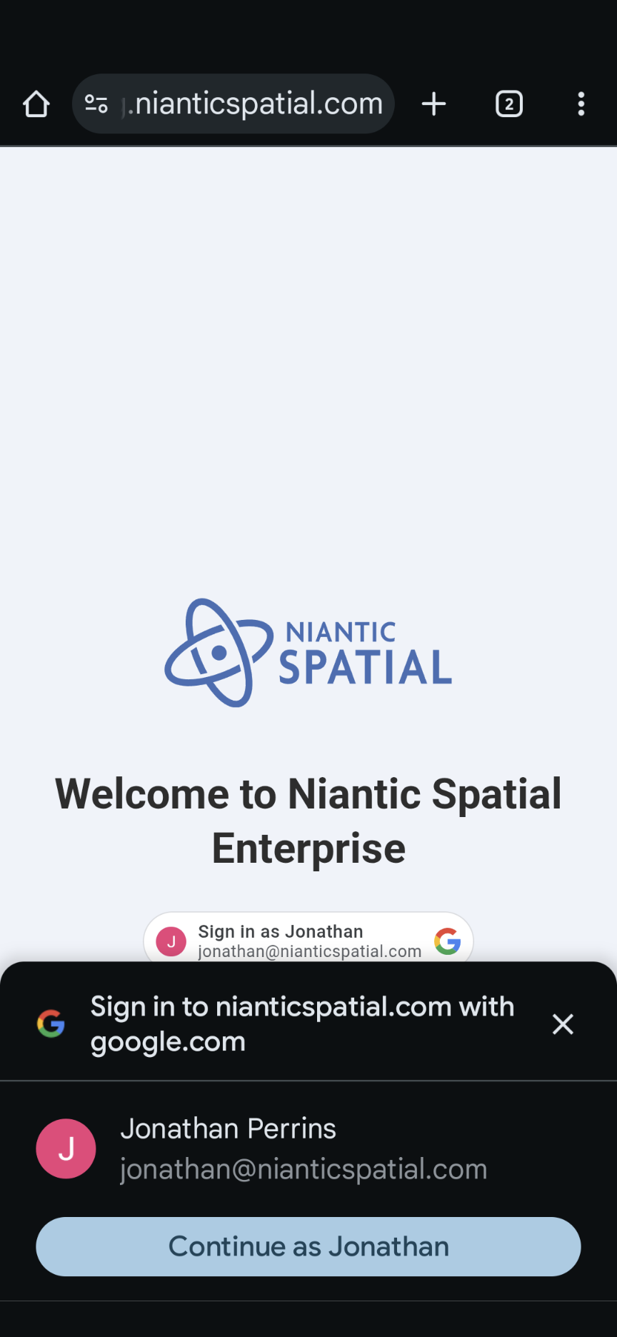 Sample Web Login